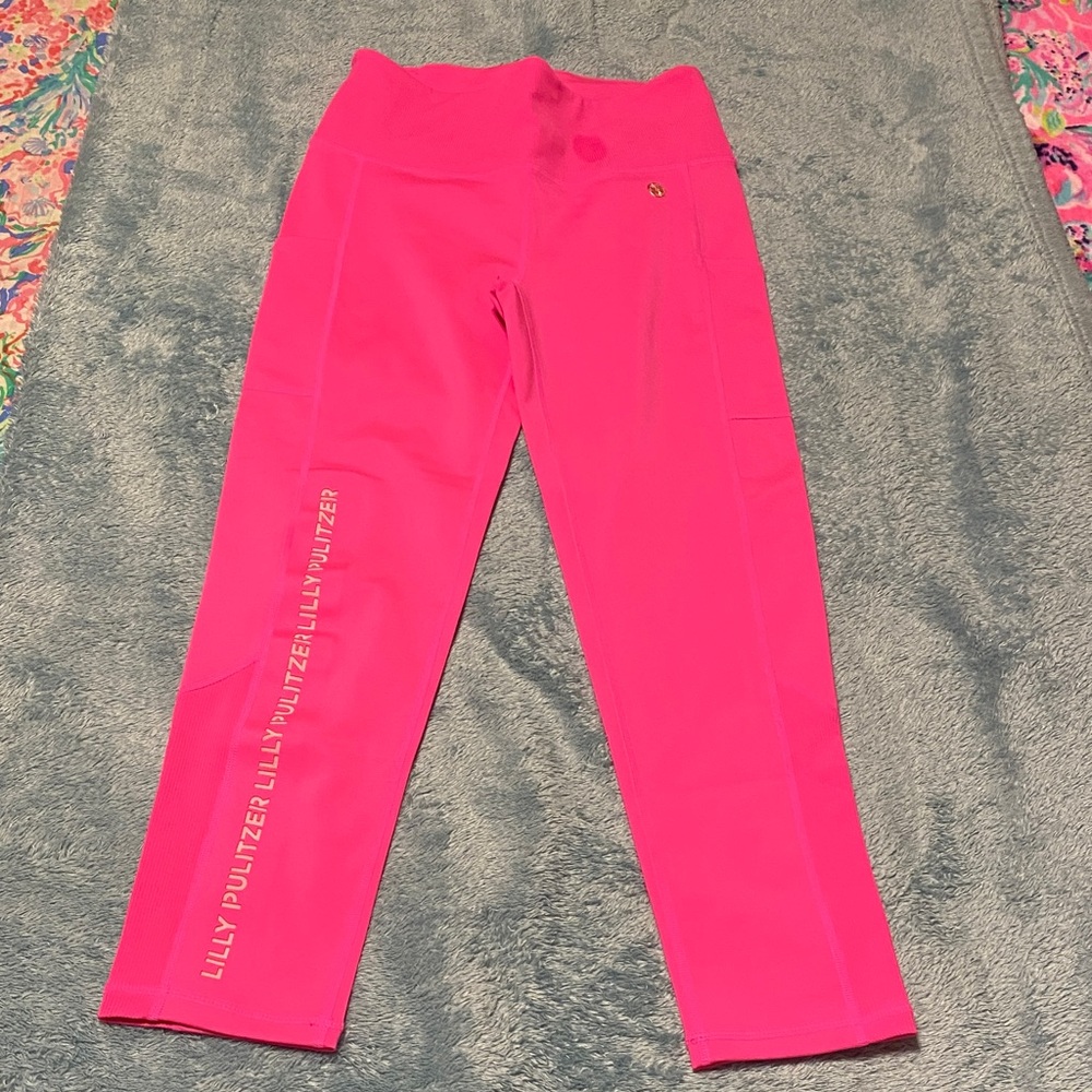Lilly Pulitzer Vibrant Pink Women’s Leggings size S